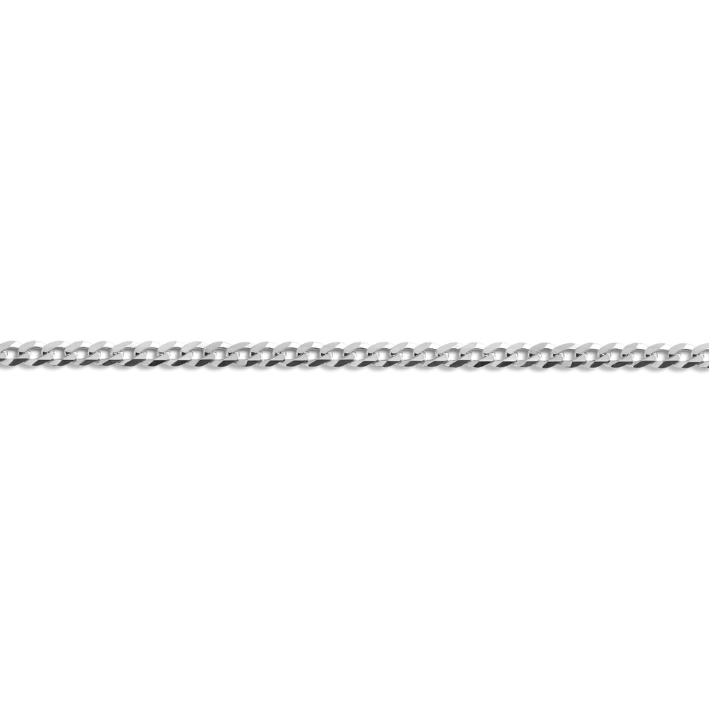 Large Gold Curb Chain Bracelet