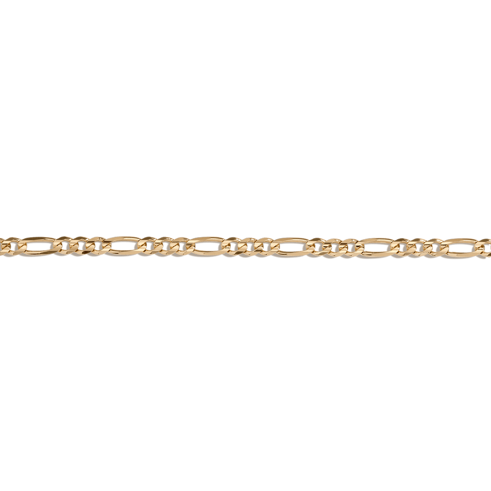 Large Gold Figaro Chain Anklet