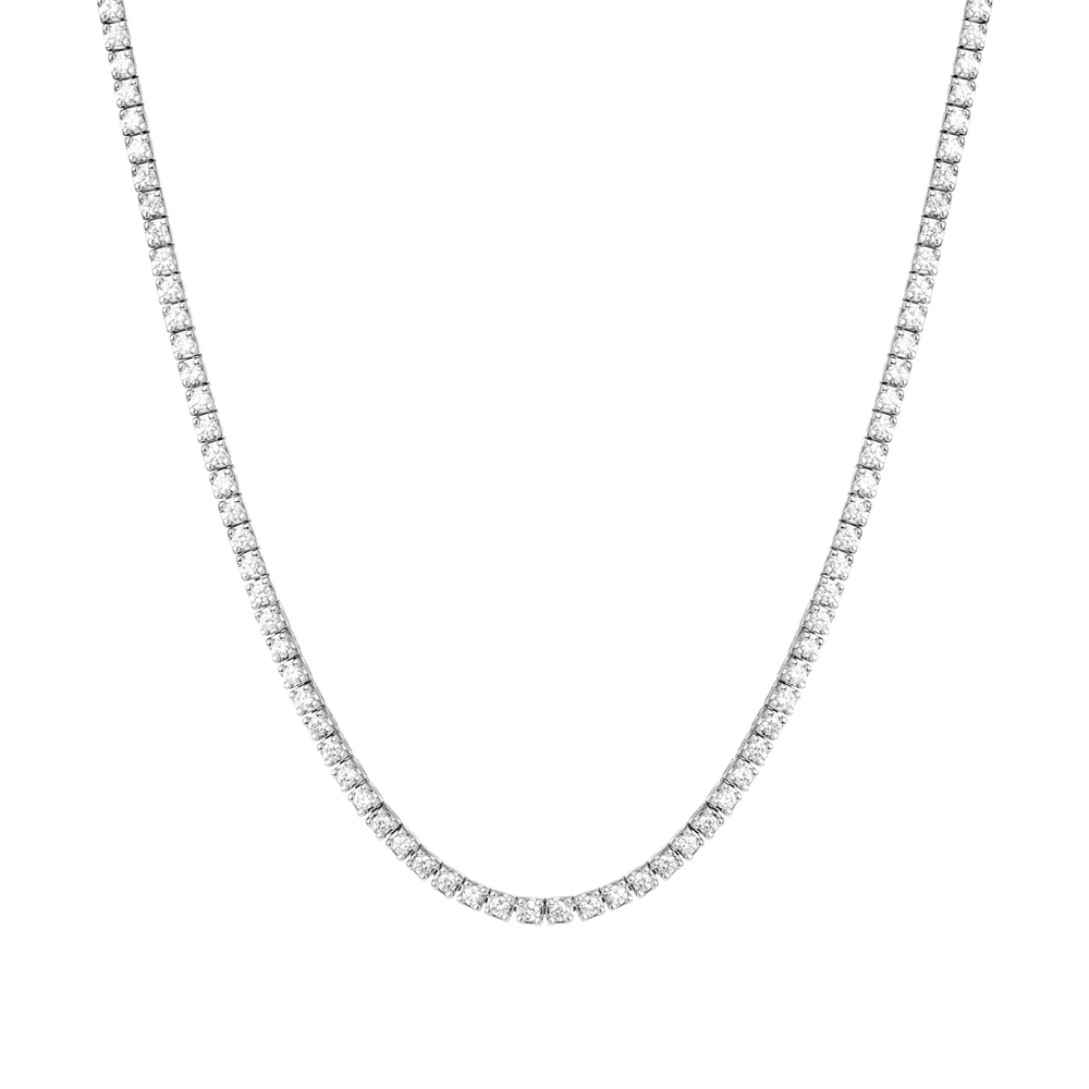 Classic Lab Grown Diamond Tennis Necklace
