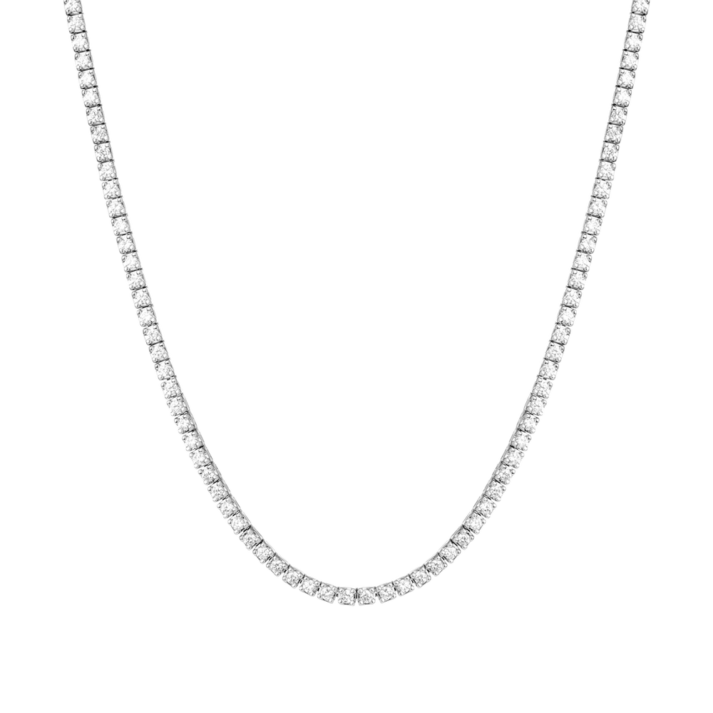 Classic Diamond Tennis Necklace