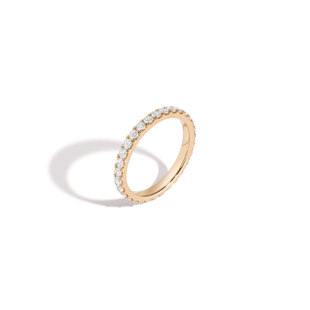 1ct Round Lab Grown Diamond Eternity Ring