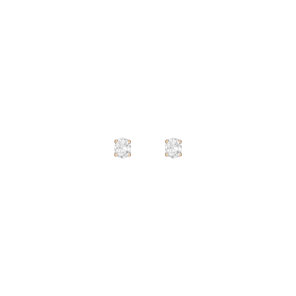 Oval Lab Grown Diamond Studs