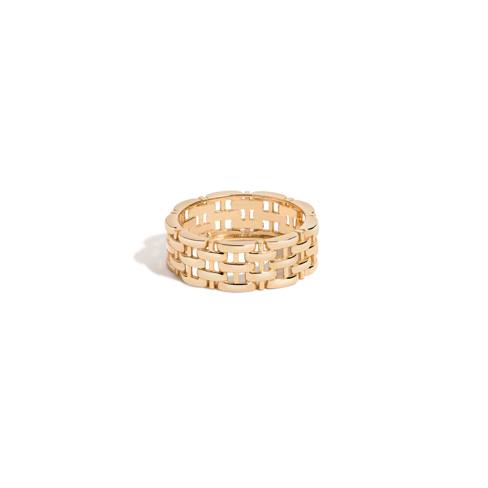 Mini Panther Chain Link Ring