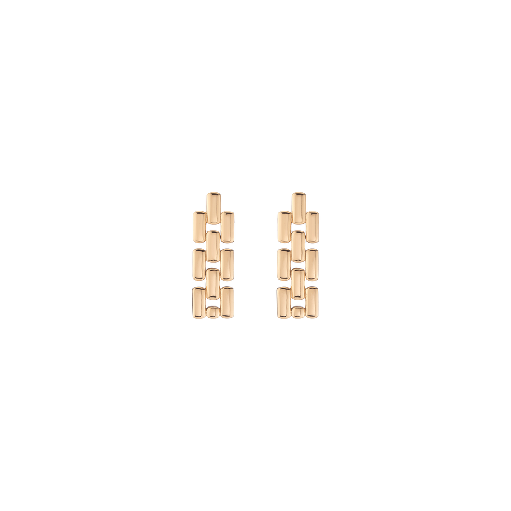 Panther Chain Link Earrings