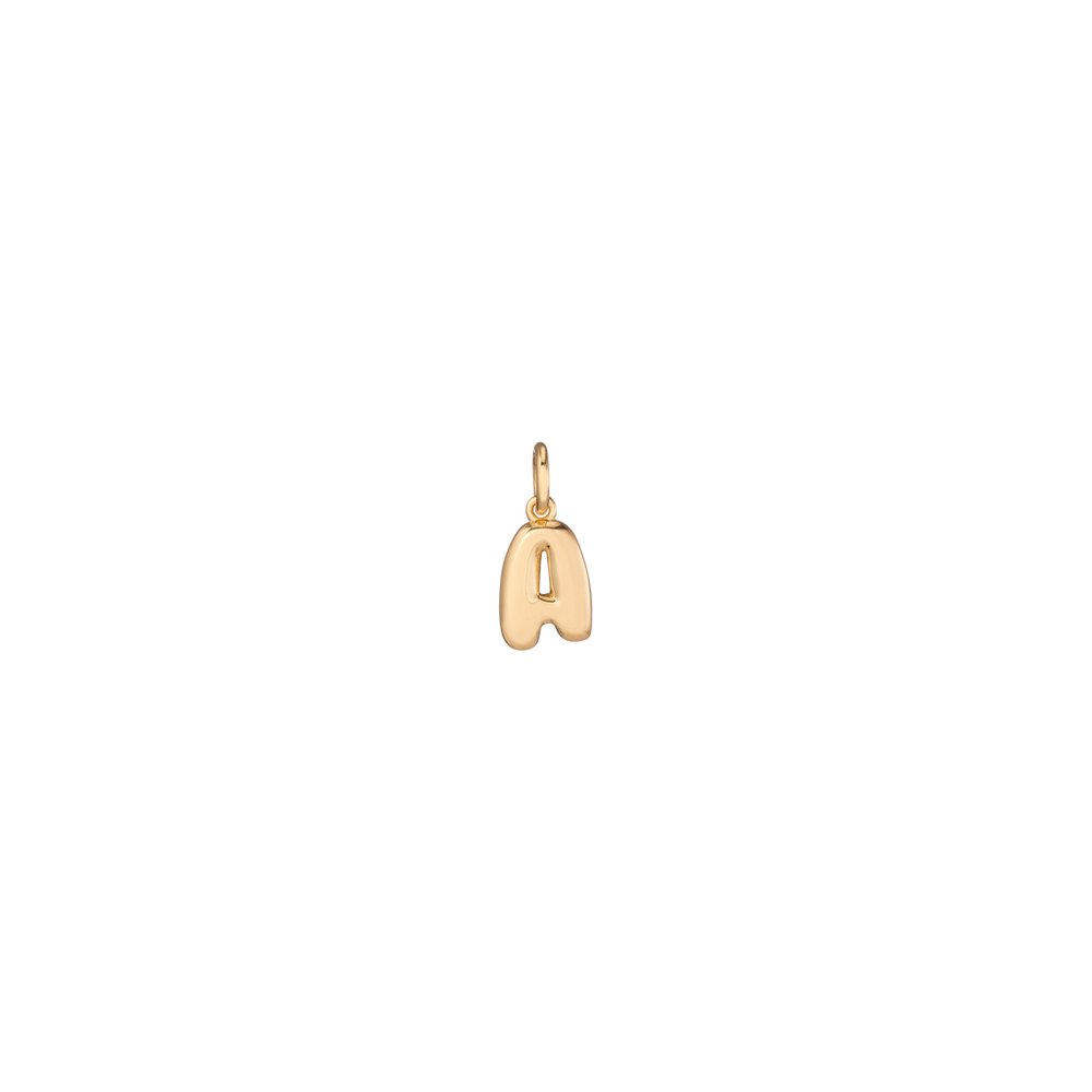 Bold Bubble Letter Pendant