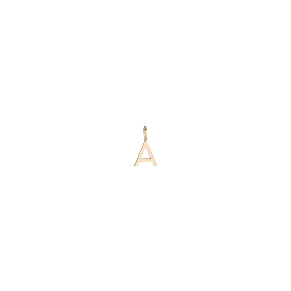 Classic Gold Letter Pendant