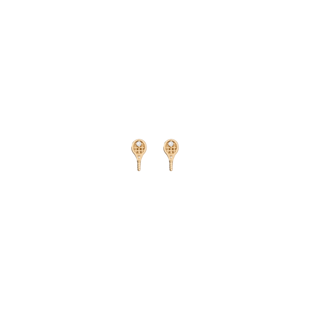 Aurate x Wilson: Tennis Racket Earrings