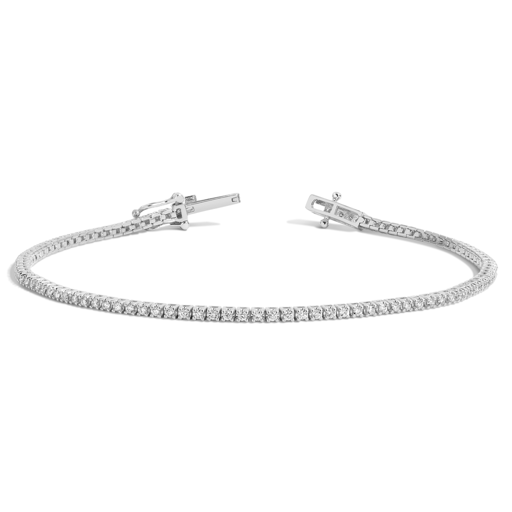 Half Carat Lab Grown Diamond Tennis Bracelet