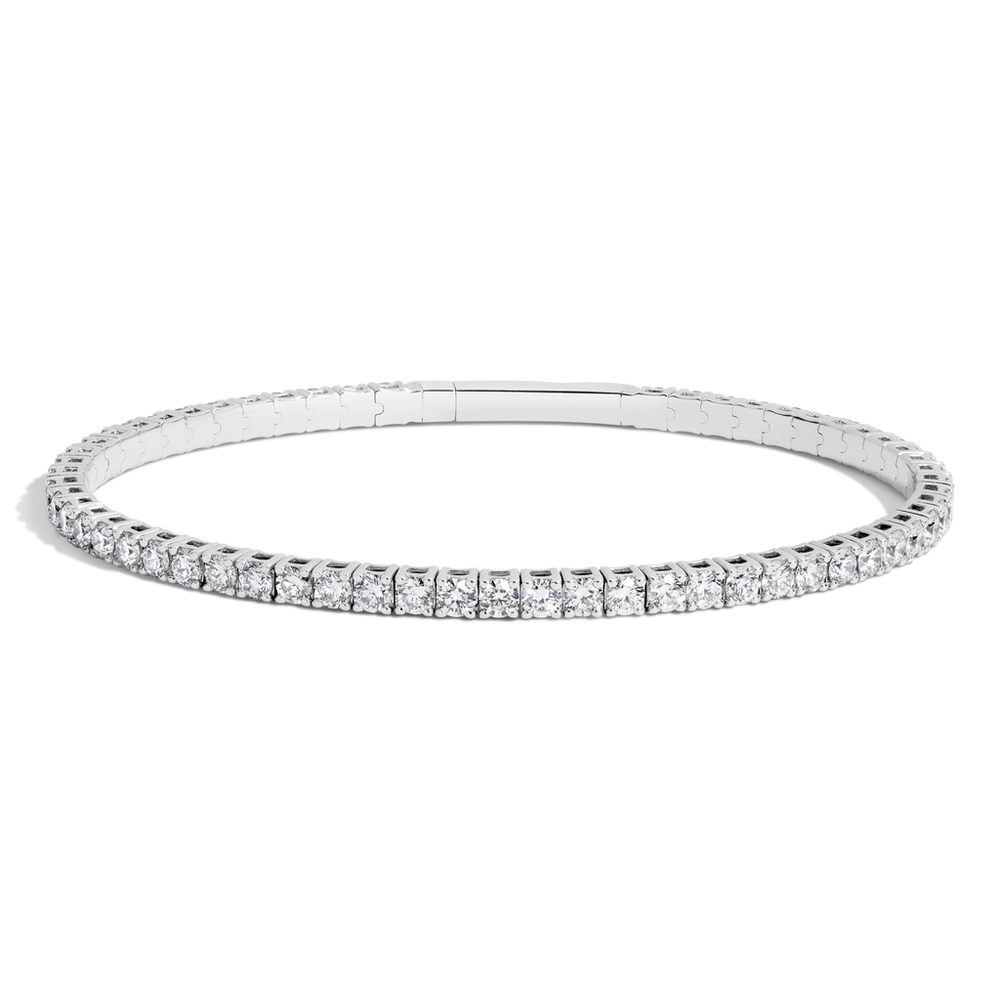 4ct Lab Grown Diamond Flex Tennis Bracelet