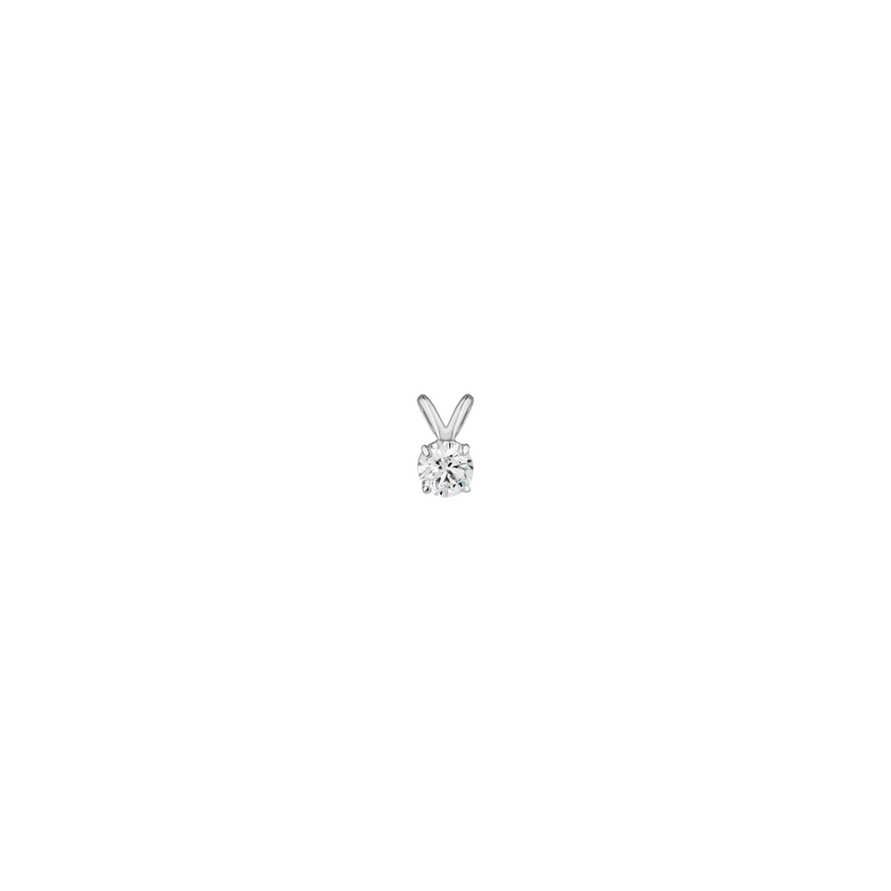 0.8ct Lab Grown Diamond Solitaire Pendant