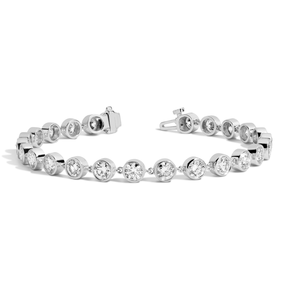 7ct Lab Grown Diamond Tennis Chain Bracelet