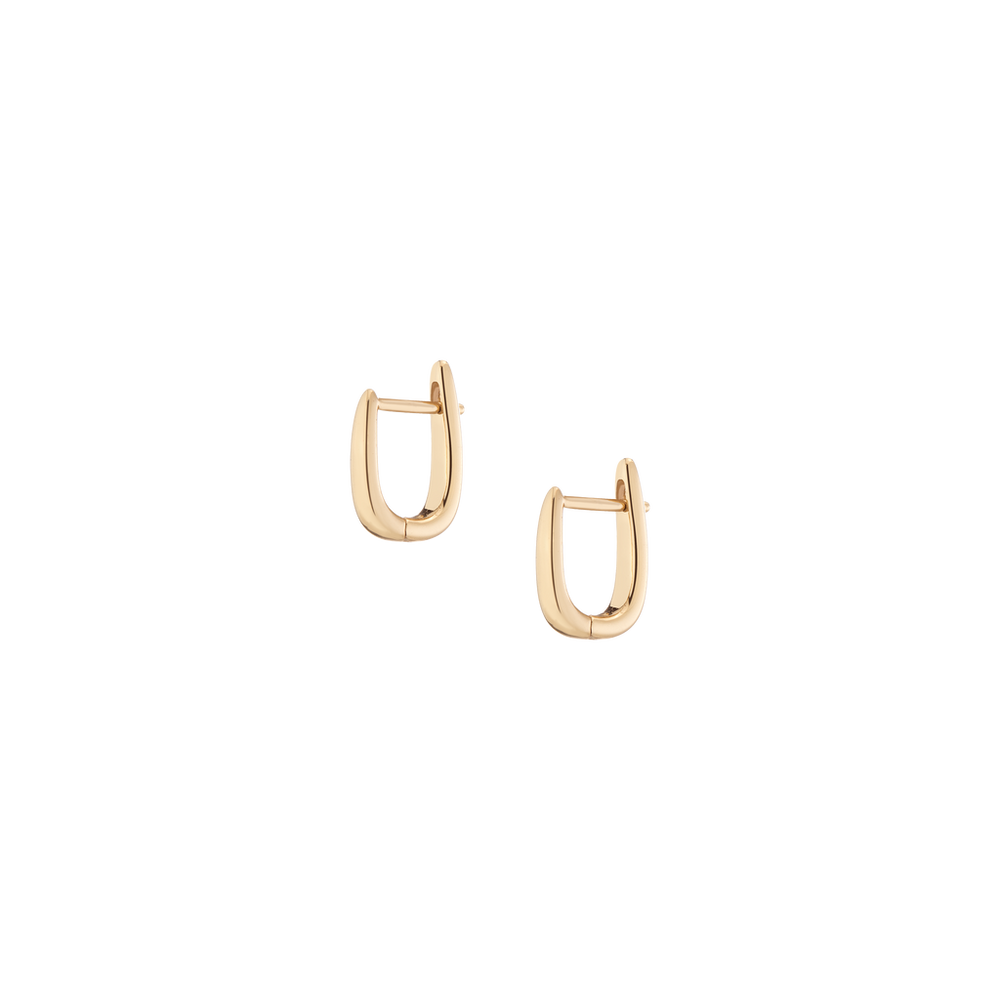 Tapered Huggie Earrings