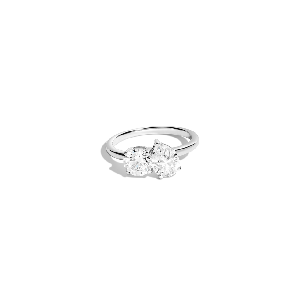 Lab Grown Diamond Toi et Moi Ring
