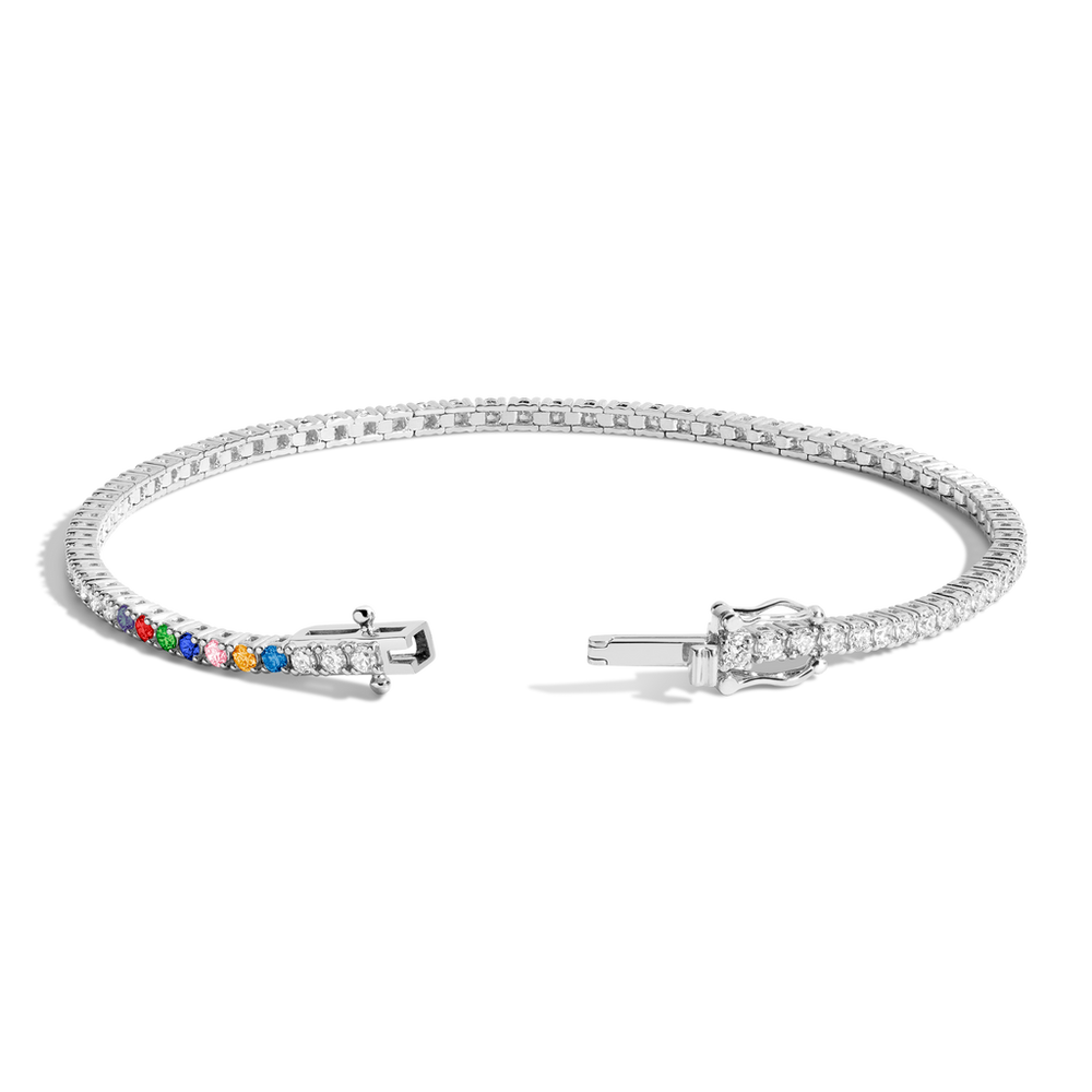 Personalized Lab Grown Diamond Tennis Bracelet