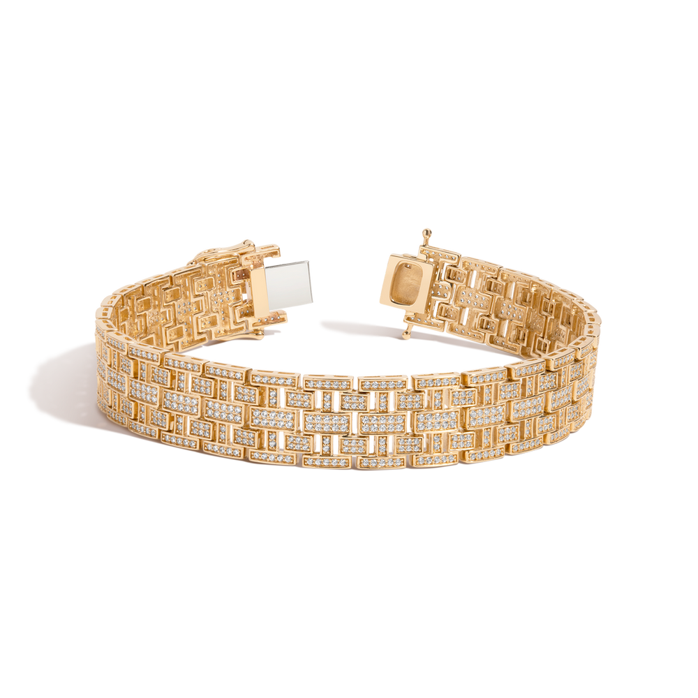 Lab Grown Diamond Watch Bracelet