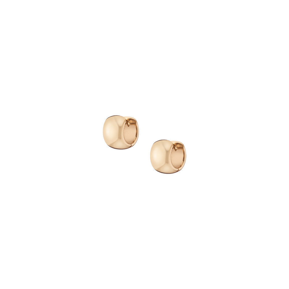 Chunky Huggie Earrings