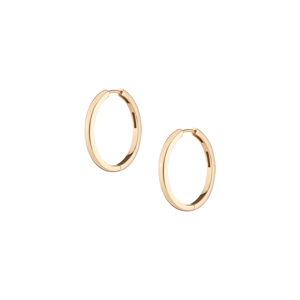Medium Hinged Hoop Earrings