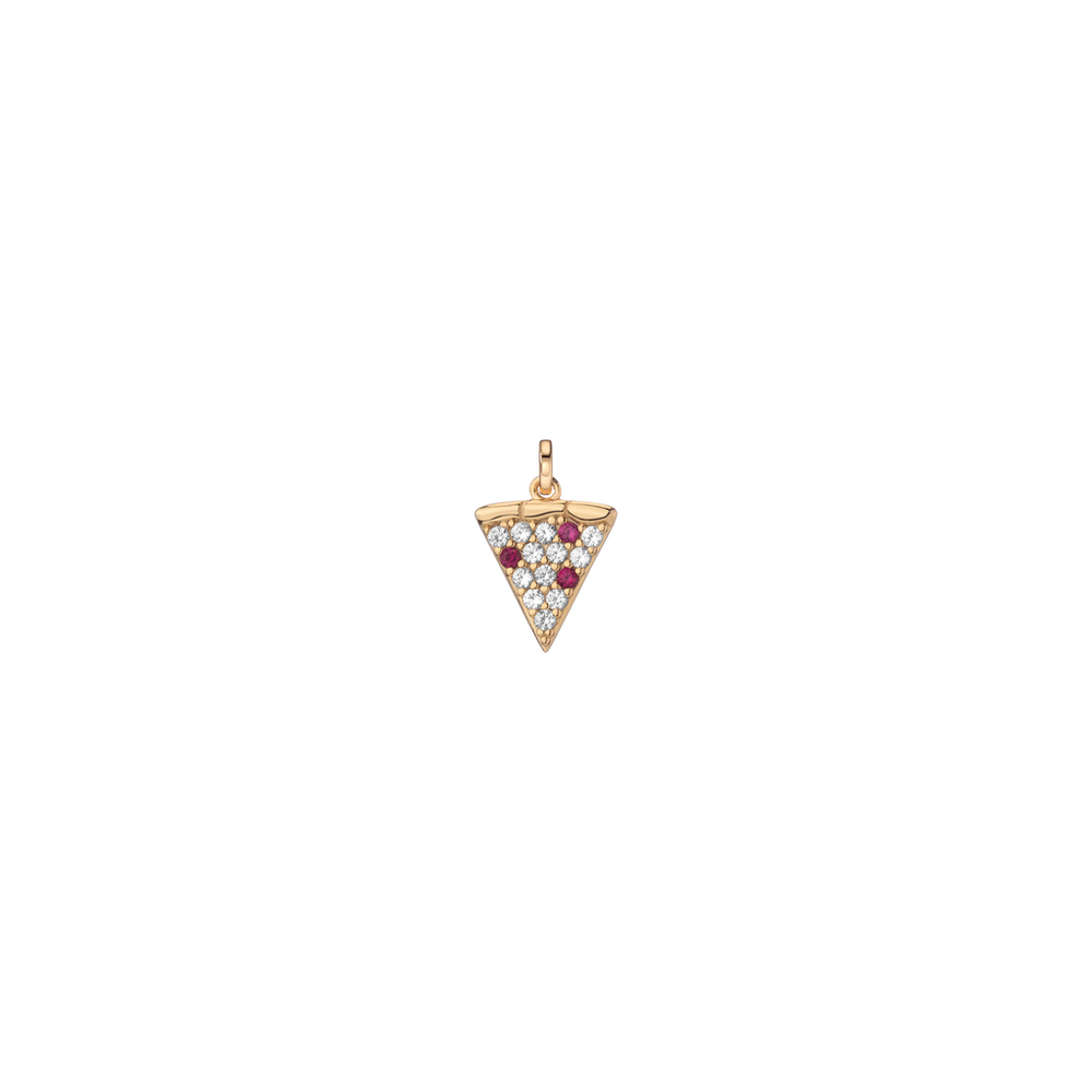 Dollar Slice Pizza Charm
