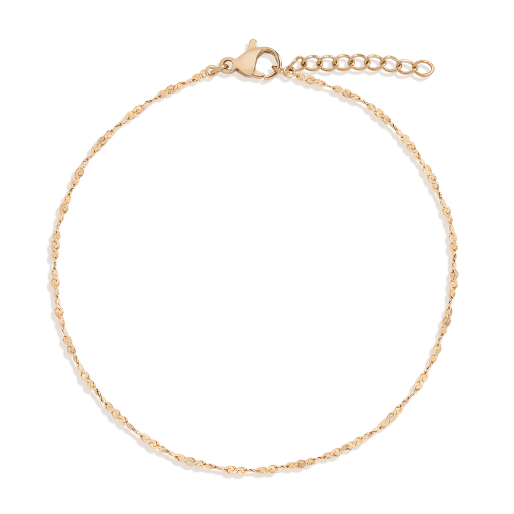 Unbreakable Barely There Chain Anklet