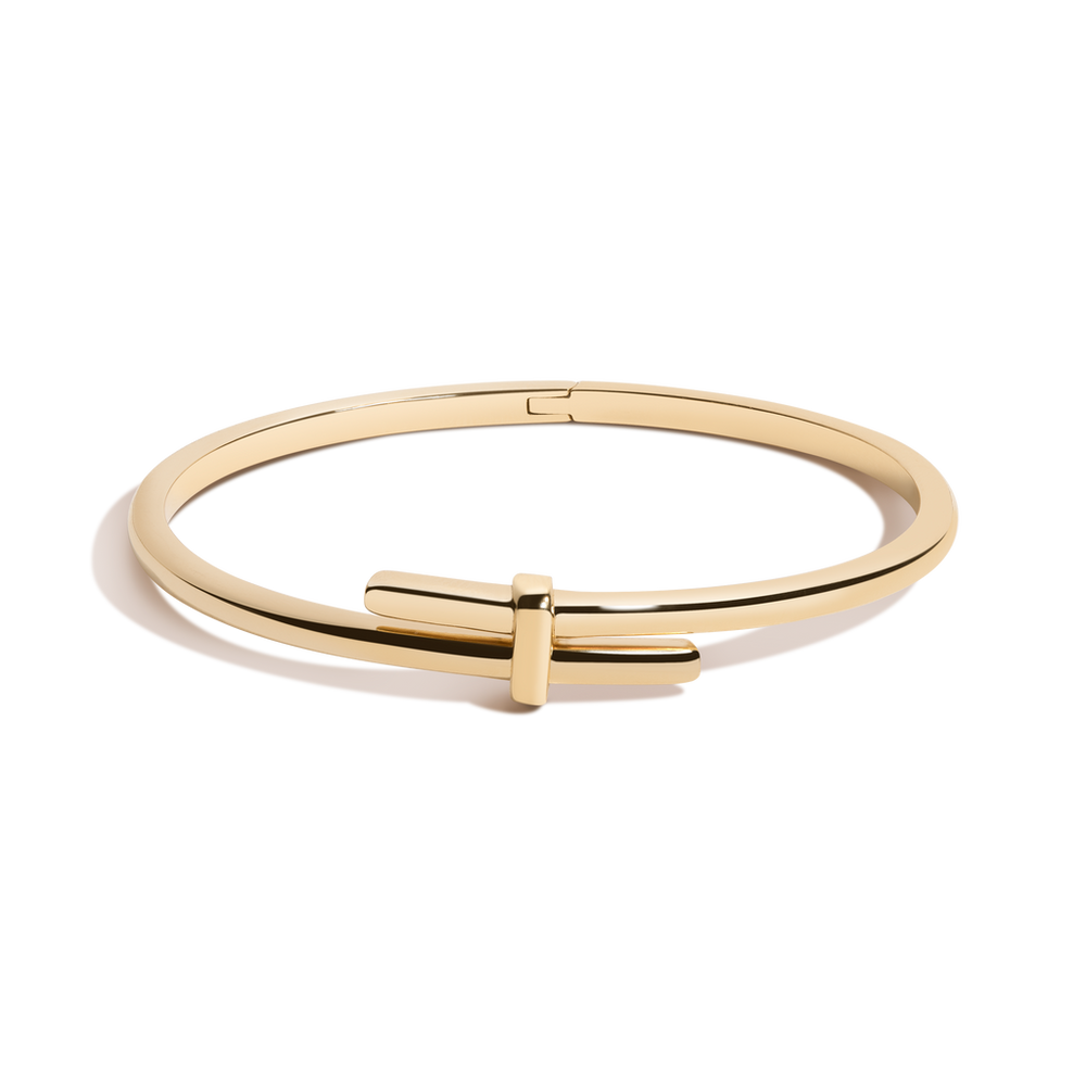Crossover Hinged Bracelet