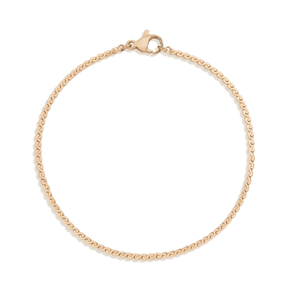Wave Chain Bracelet