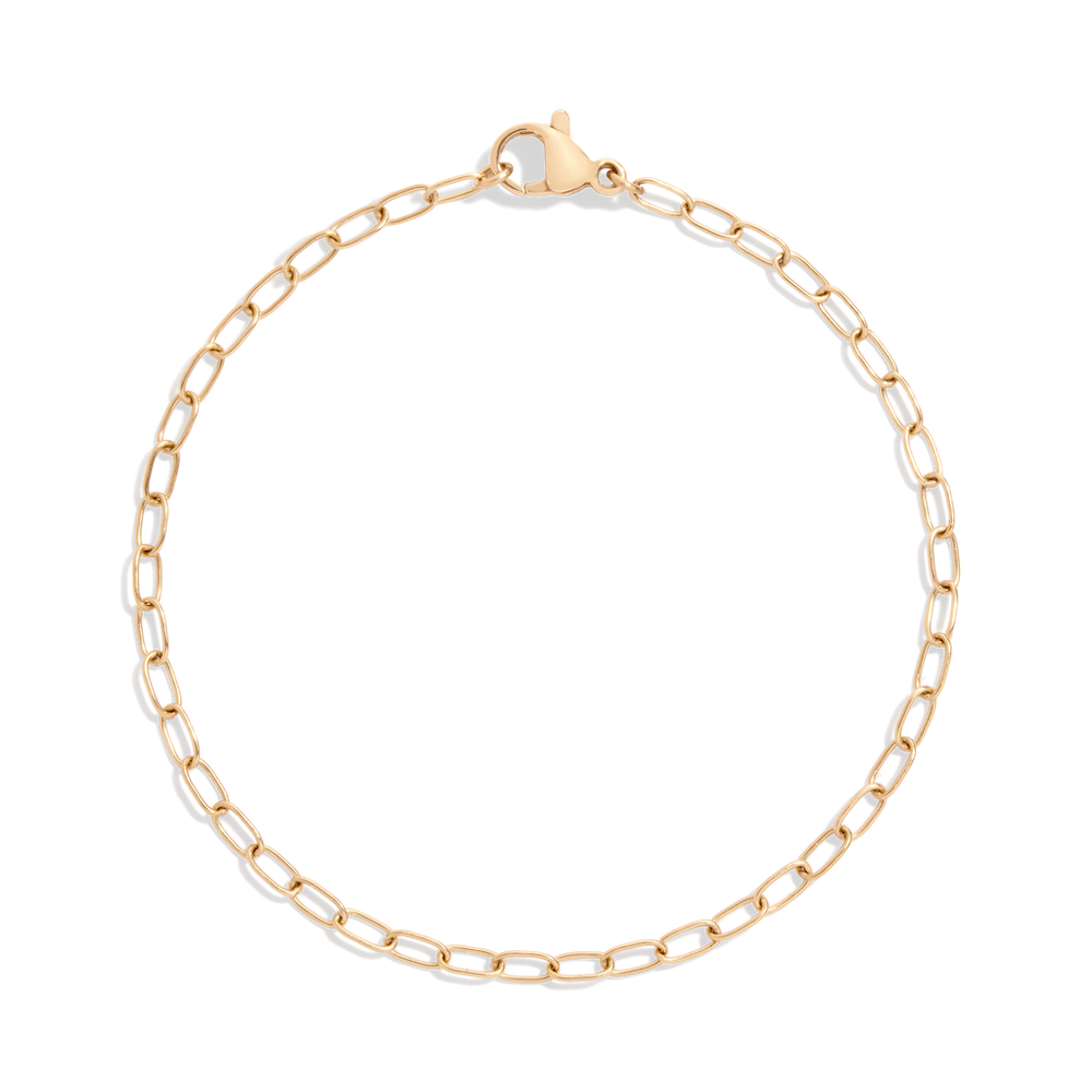 Unbreakable Mini Paperclip Chain Bracelet