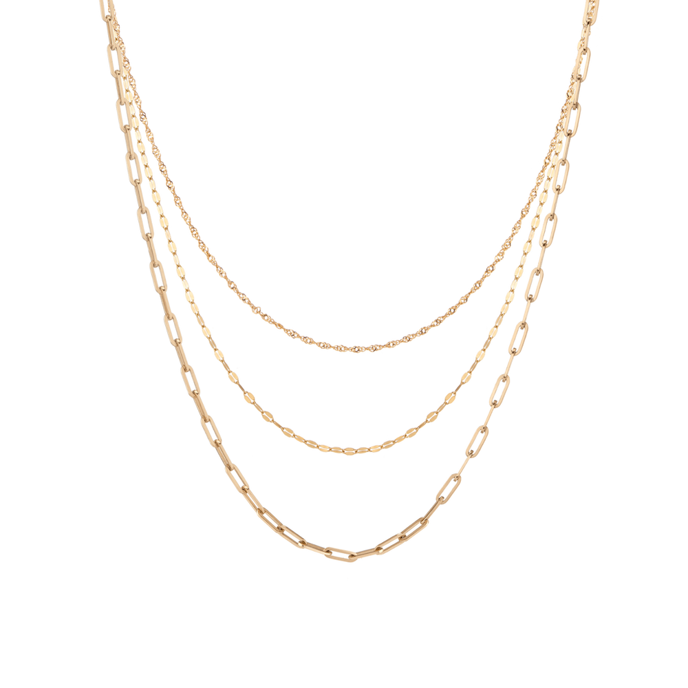 Starter Chain Necklace Stack