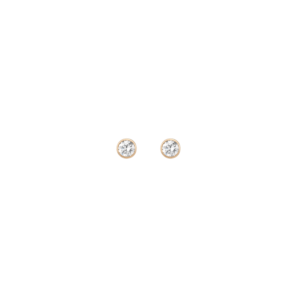 XXL Lab Grown Diamond Bezel Studs