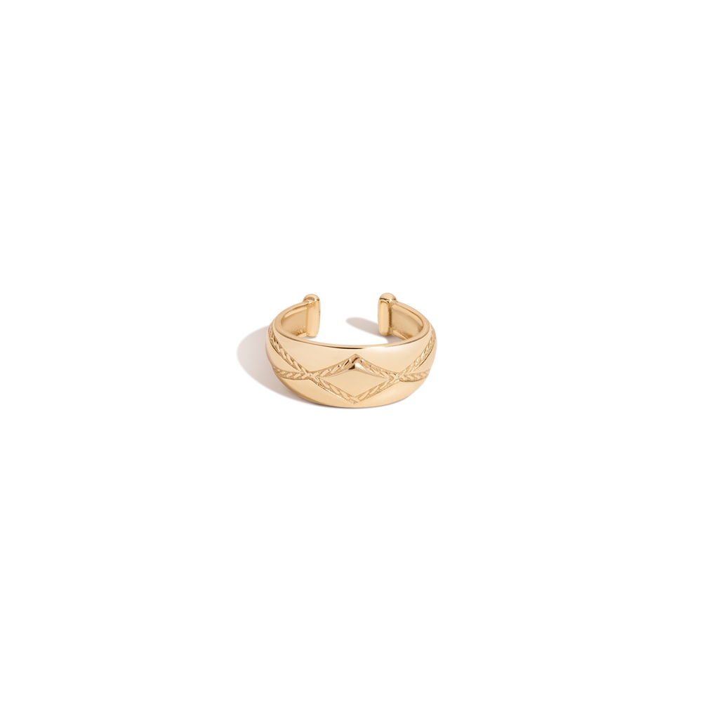 Aurate x Frye: Western Stitch Ear Cuff