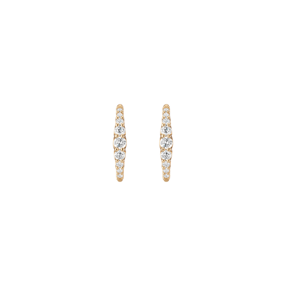 Lab Grown Diamond Eternity Stud Earrings