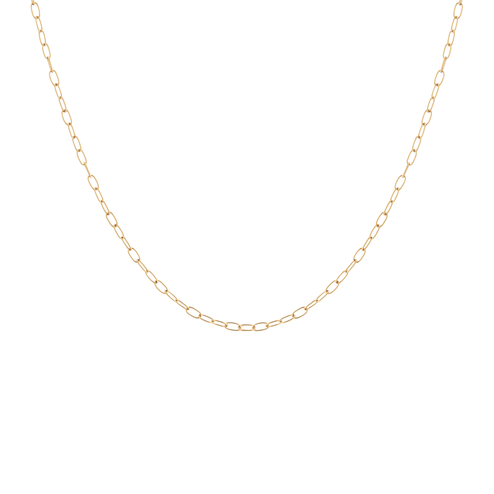 Unbreakable Mini Paperclip Chain Necklace
