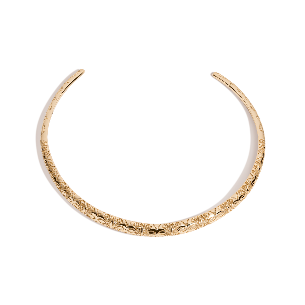 Aurate x Frye: Western Stitch Collar Necklace