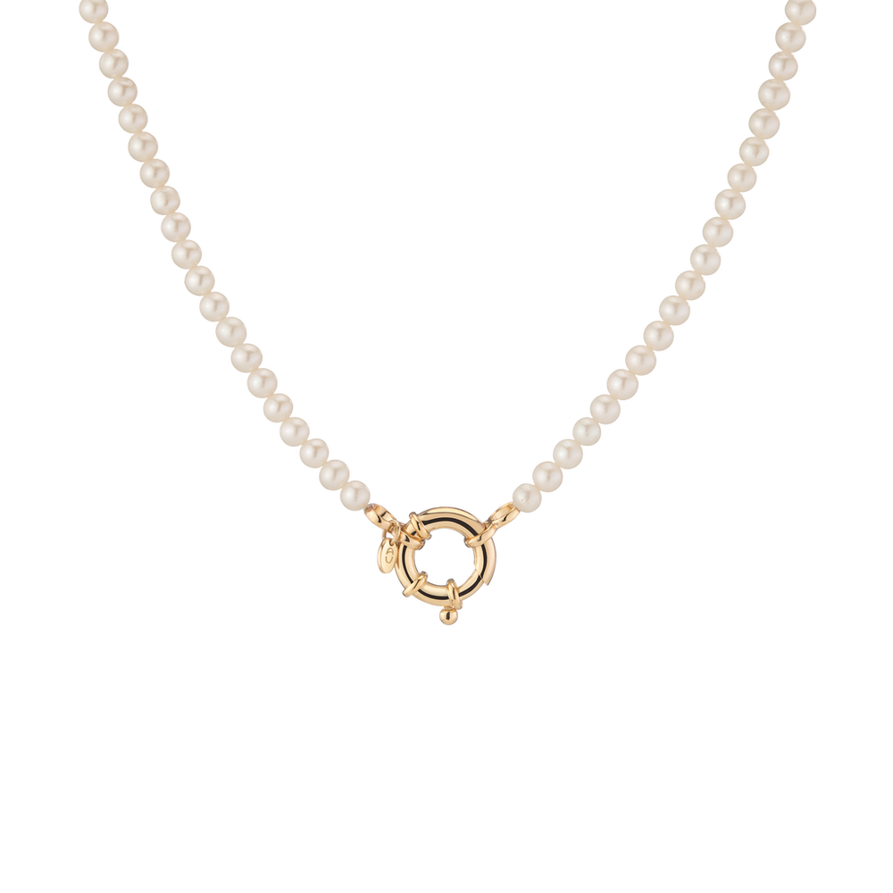 Pearl Aura Beaded Necklace