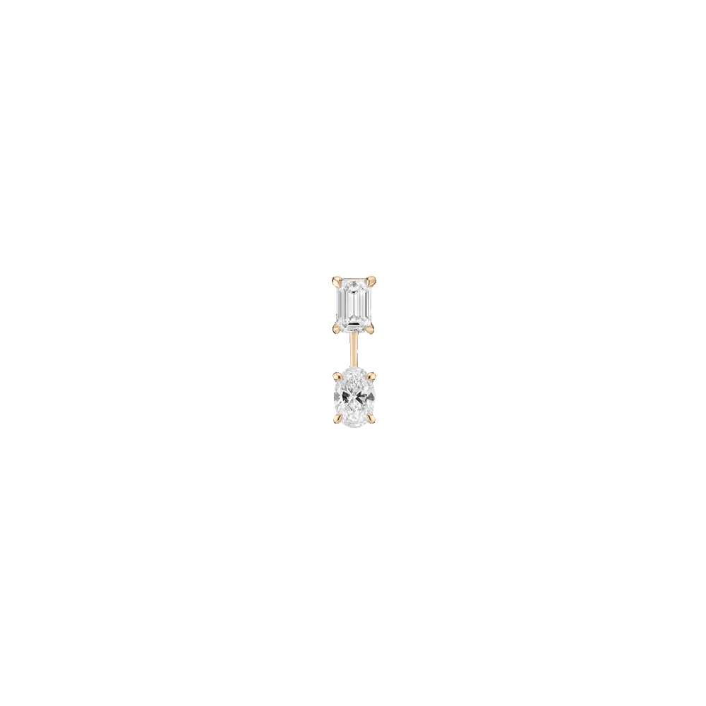 Lab Grown Diamond Ear Jacket