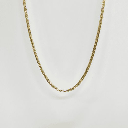 DiamondCutBoxChainNecklace 02