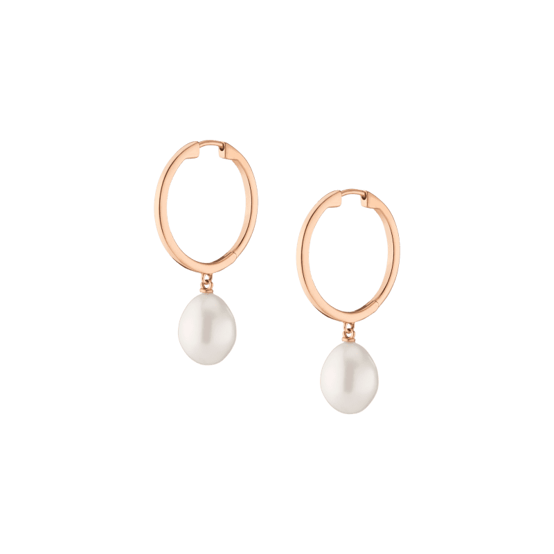 Organic Pearl Earrings AU24.04.16 33R