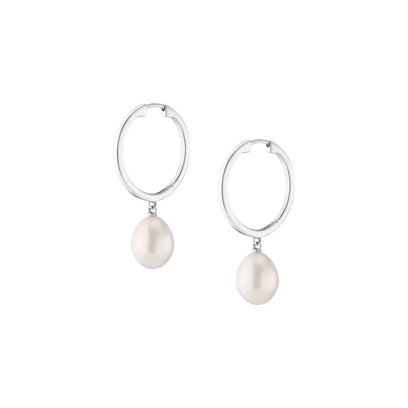 Organic Pearl Earrings AU24.04.16 33W