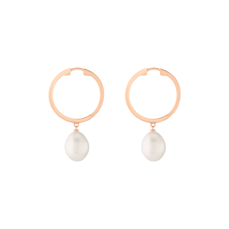 Organic Pearl Earrings AU24.04.16 34R