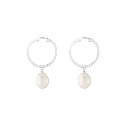 Organic Pearl Earrings AU24.04.16 34W