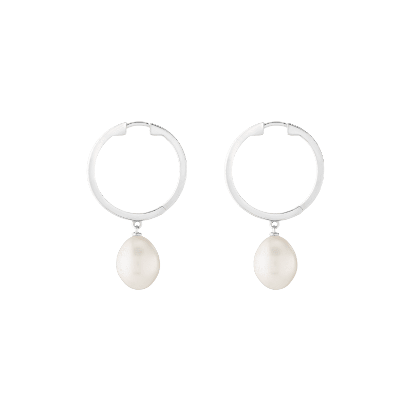 Organic Pearl Earrings AU24.04.16 34W