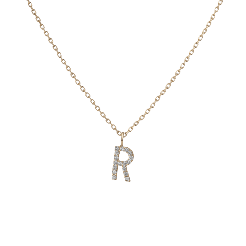 aurate necklaces letter charms print 1237