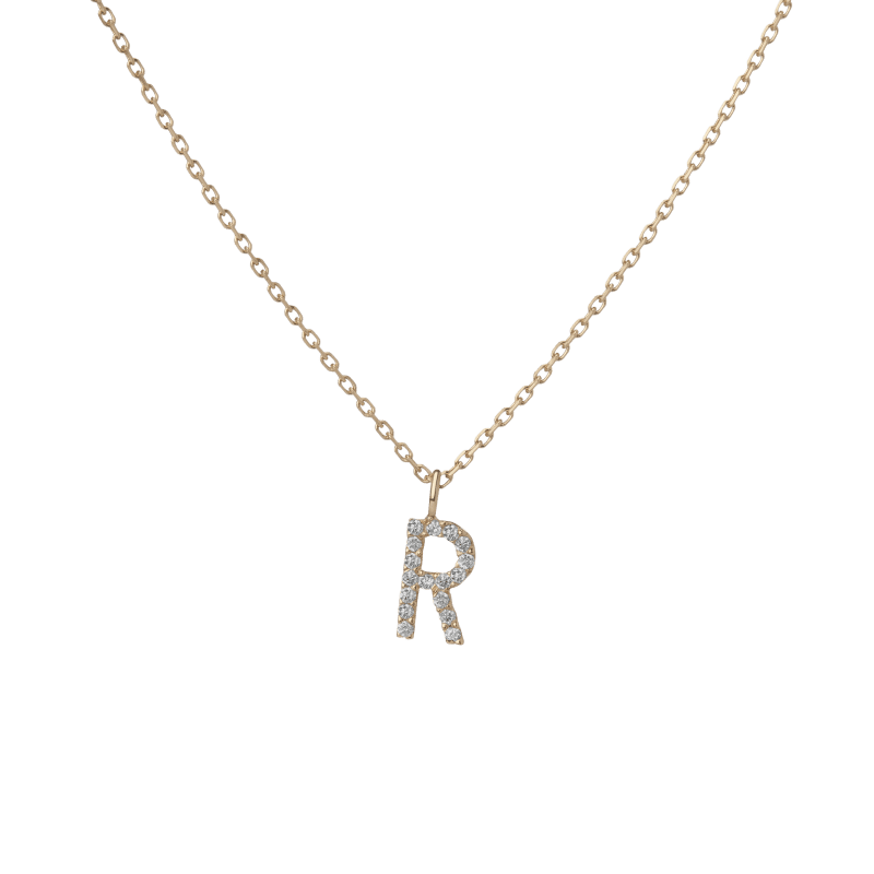 aurate necklaces letter charms print 1237